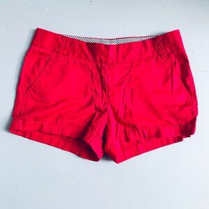 J Crew Shorts Hot Pink Chino Shorts Preppy Shorts Super Short Cotton Shorts